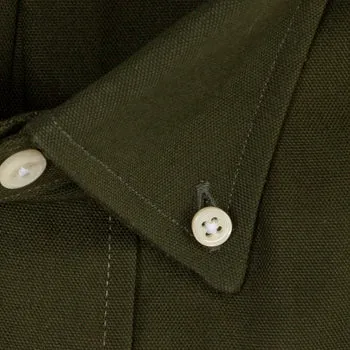 Olive Overdye Oxford sold by Gitman Brothers product image thumbnail 5