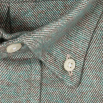 Olive Brushed Twill sold by Gitman Brothers product image thumbnail 5