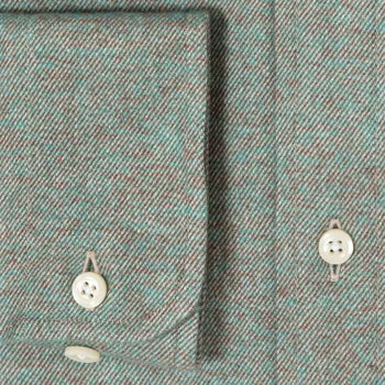 Olive Brushed Twill sold by Gitman Brothers product image thumbnail 4