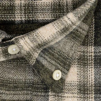 Olive Shadow Plaid sold by Gitman Brothers product image thumbnail 5