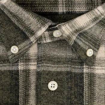 Olive Shadow Plaid sold by Gitman Brothers product image thumbnail 3
