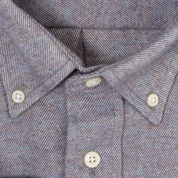 Blue Brushed Twill sold by Gitman Brothers product image thumbnail 3