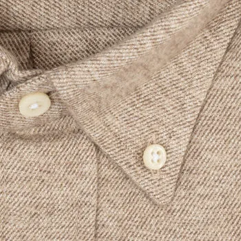 Cream Brushed Twill sold by Gitman Brothers product image thumbnail 5