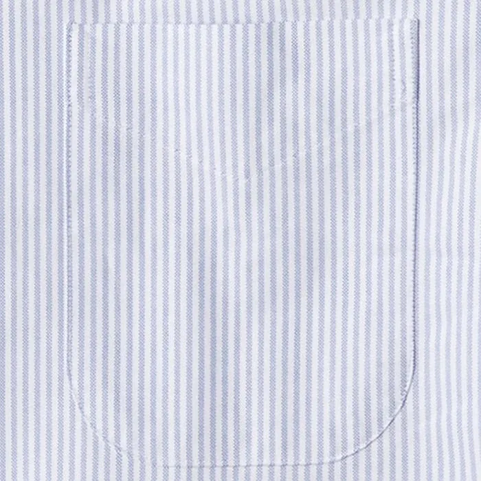 Blue Stripe Oxford Weekend Shirt sold by Gitman Brothers product image thumbnail 5