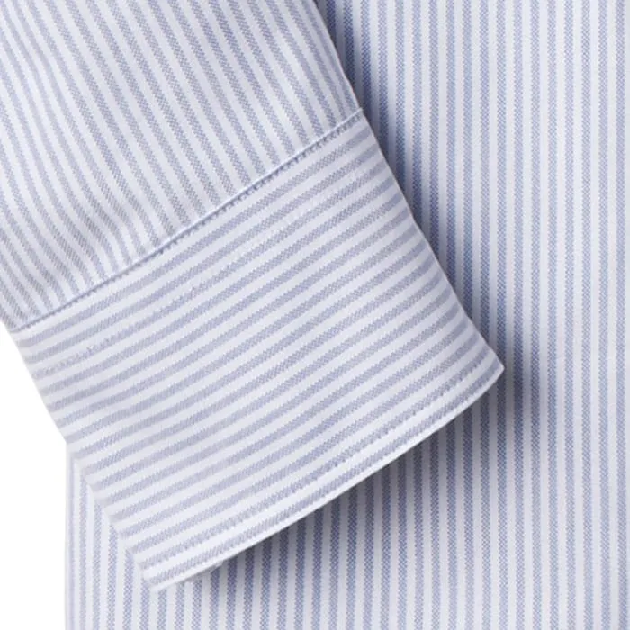 Blue Stripe Oxford Weekend Shirt sold by Gitman Brothers product image thumbnail 4