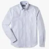 Blue Stripe Oxford Weekend Shirt sold by Gitman Brothers