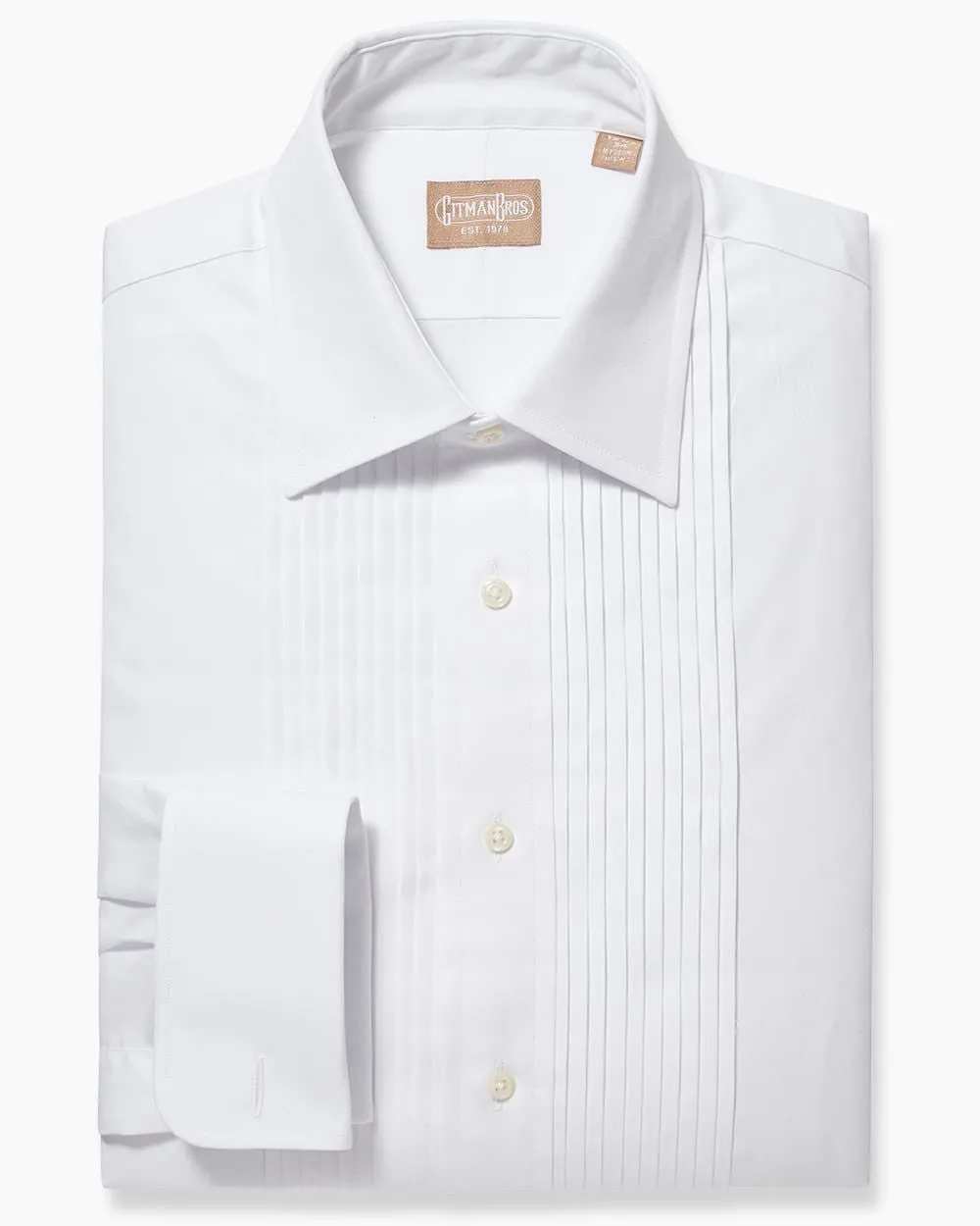 Ten Pleat Tuxedo Shirt - Classic sold by Gitman Brothers product image thumbnail 2