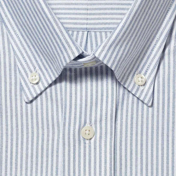 Button Down Oxford Blue Stripe sold by Gitman Brothers product image thumbnail 3