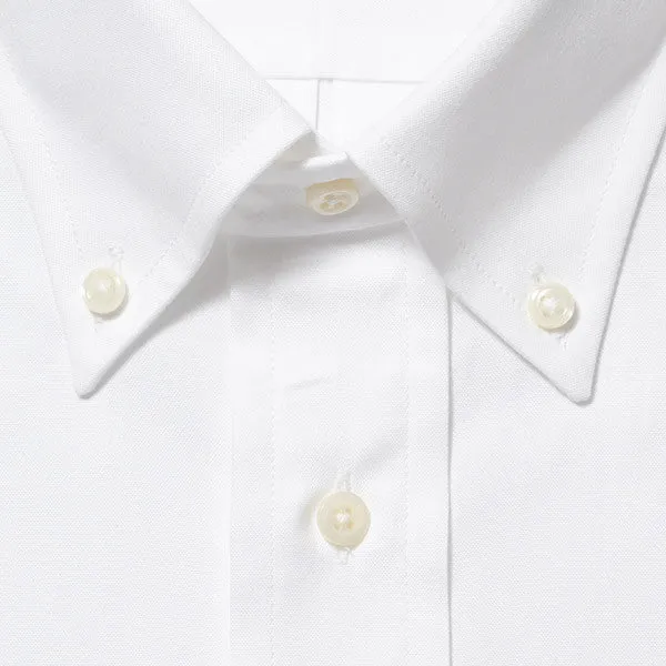 Button Down Pinpoint White - Big/Tall sold by Gitman Brothers product image thumbnail 3