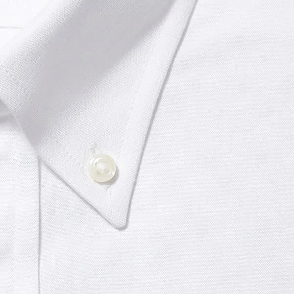 Button Down Pinpoint White - Big/Tall sold by Gitman Brothers product image thumbnail 5
