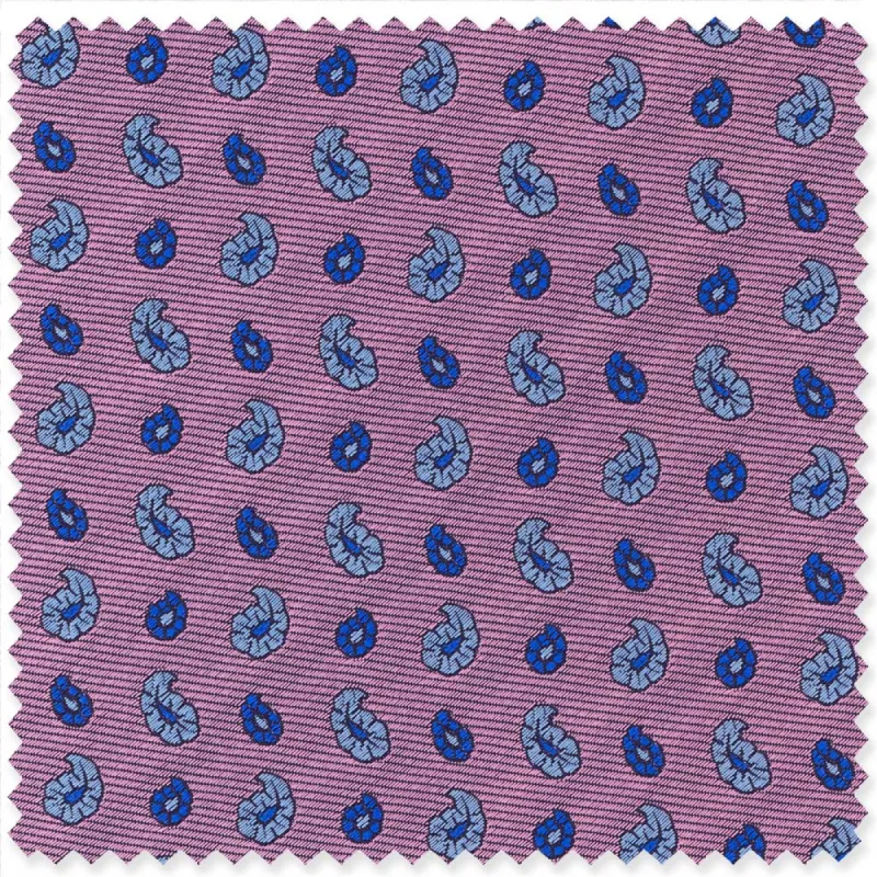 Pink Neat Paisley sold by Gitman Brothers