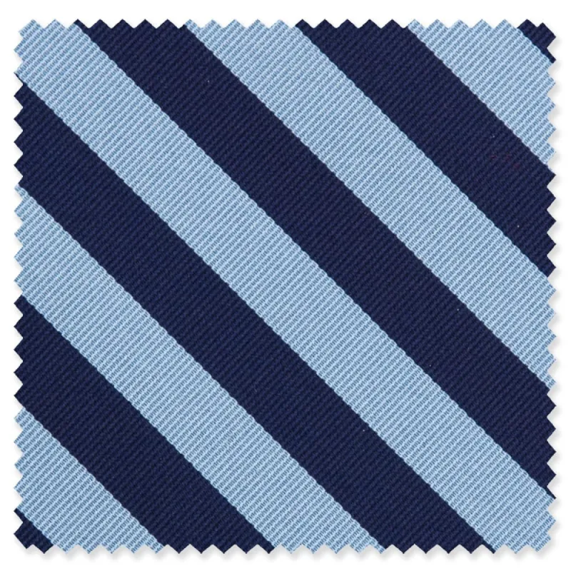 Blue Repp Stripe sold by Gitman Brothers