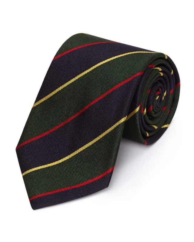 Regimental Tie Sutherland Highlanders sold by Gitman Brothers