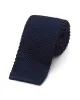Silk Knit Tie Navy sold by Gitman Brothers
