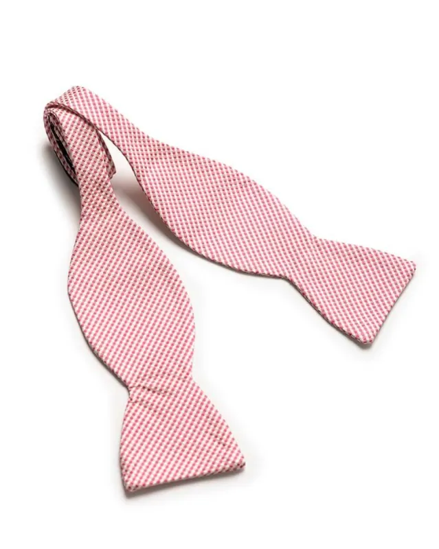 Red Micro Gingham sold by Gitman Brothers