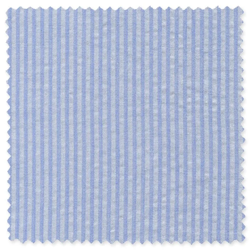 Blue Tonal Seersucker sold by Gitman Brothers