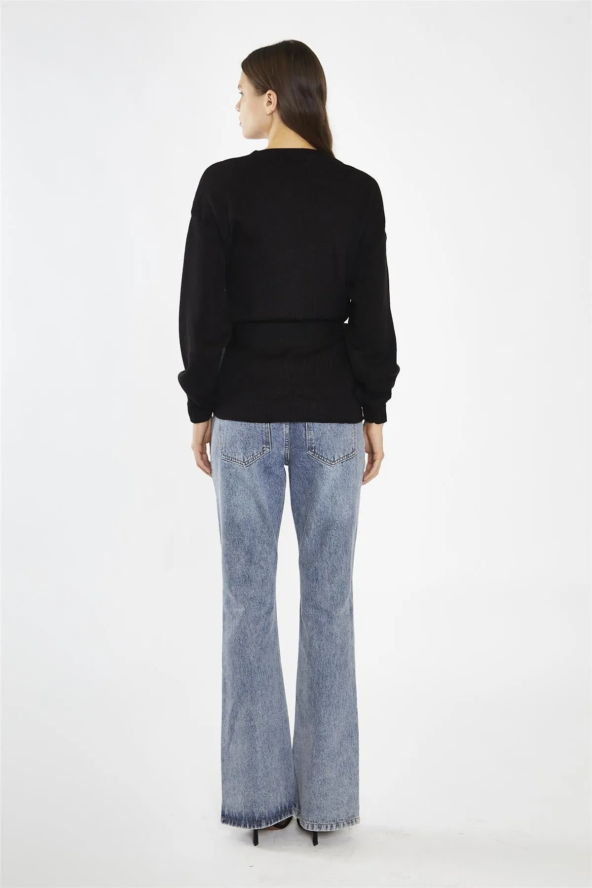 Wrap Cardigan - Black sold by Glamorous product image thumbnail 2