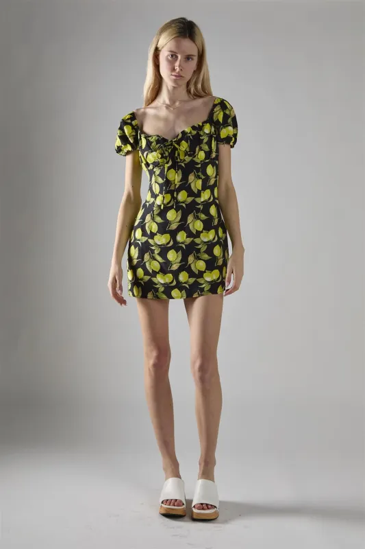 Black Colour Short Sleeve Dress sold by Glamorous