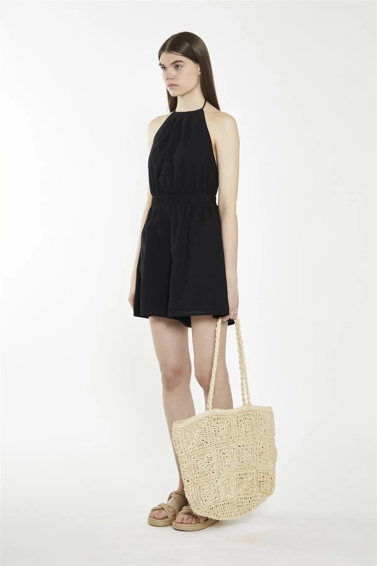 Halter Neck Playsuit - Black sold by Glamorous product image thumbnail 3