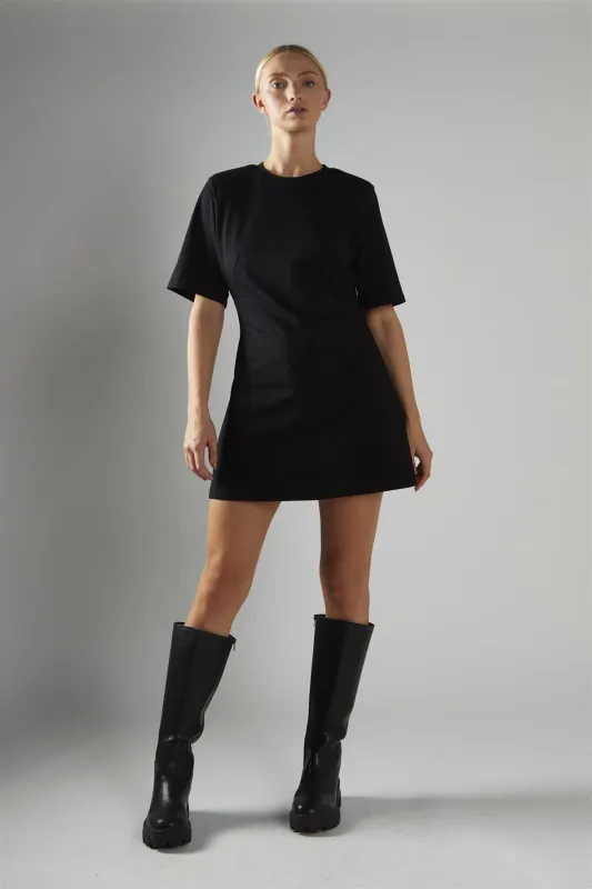 Mini T-shirt Dress - Black sold by Glamorous