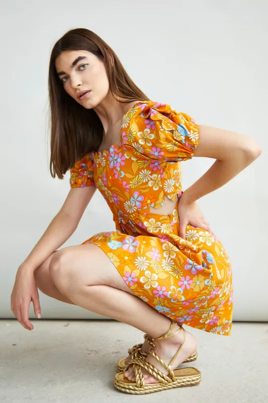 Glamorous Collection Empire Line Cut out Dress sold by Glamorous