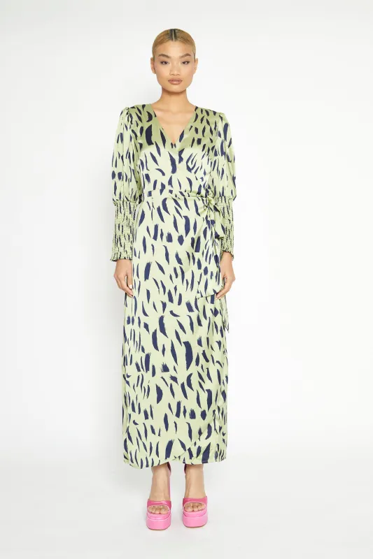 Glamorous Wrap Maxi Dress with Tie Detail made by Glamorous