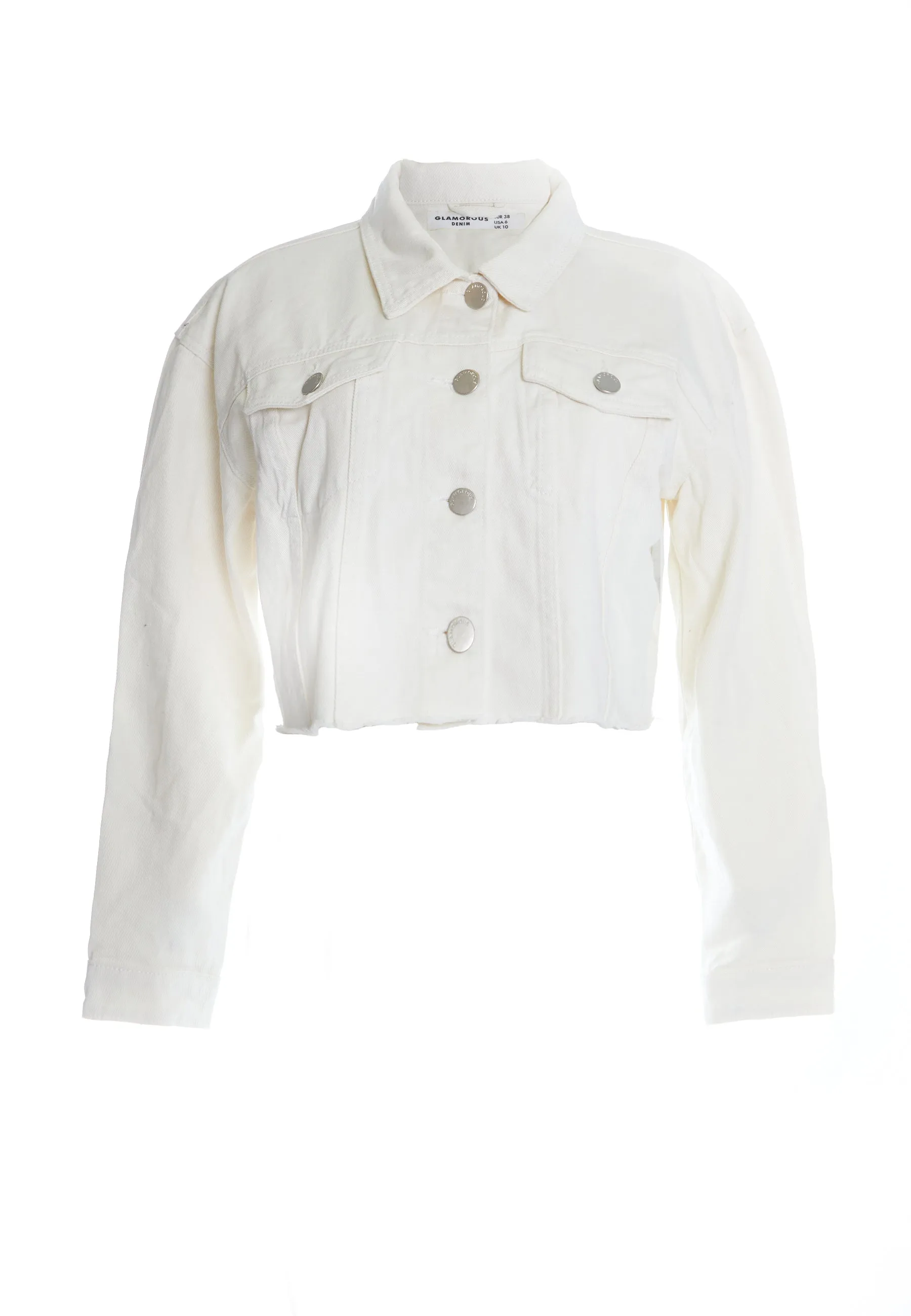 LADIES JACKET EA0085-WHITE sold by Glamorous