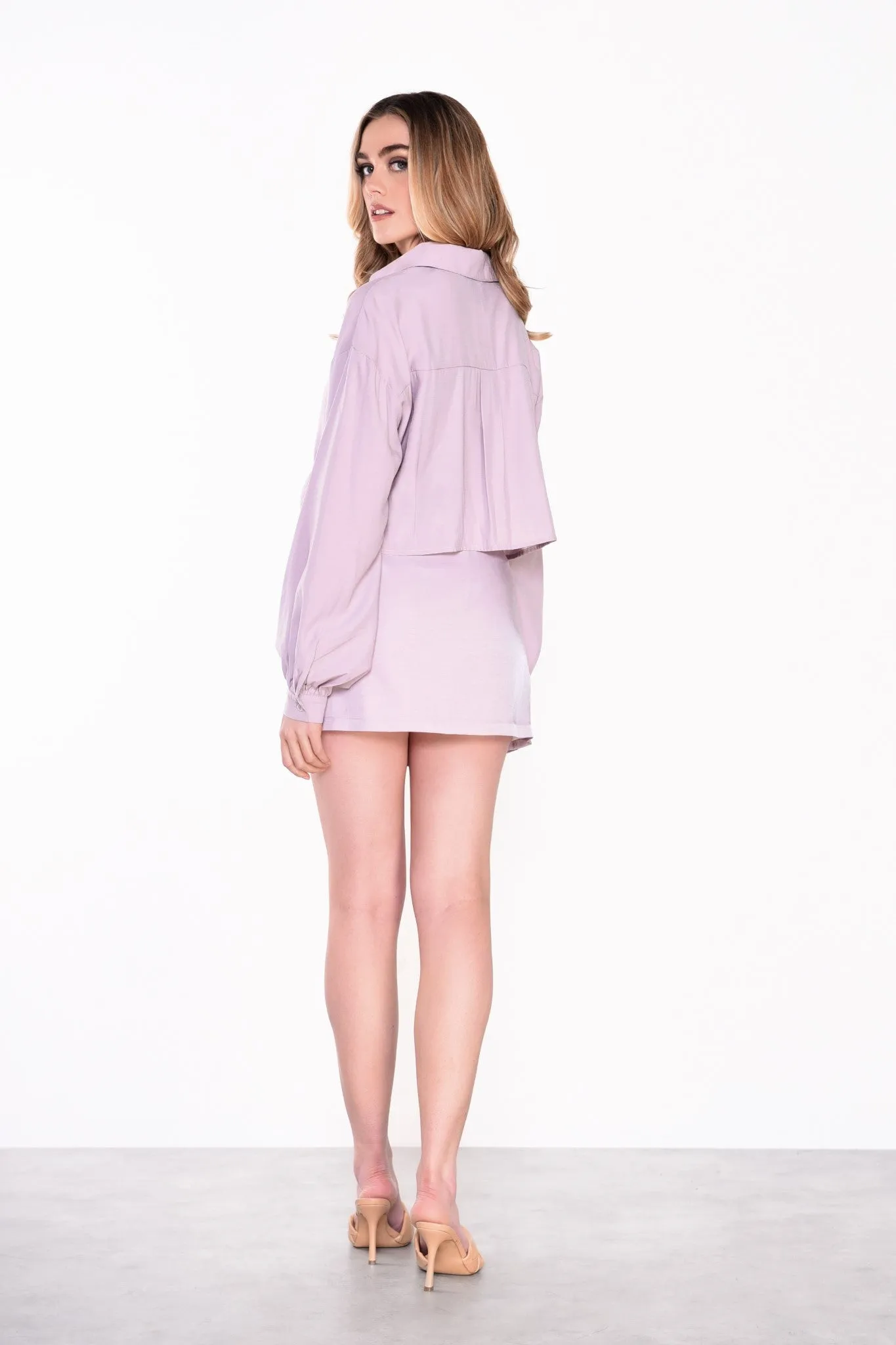 Glamorous Heather Button Front Shirt sold by Glamorous product image thumbnail 2