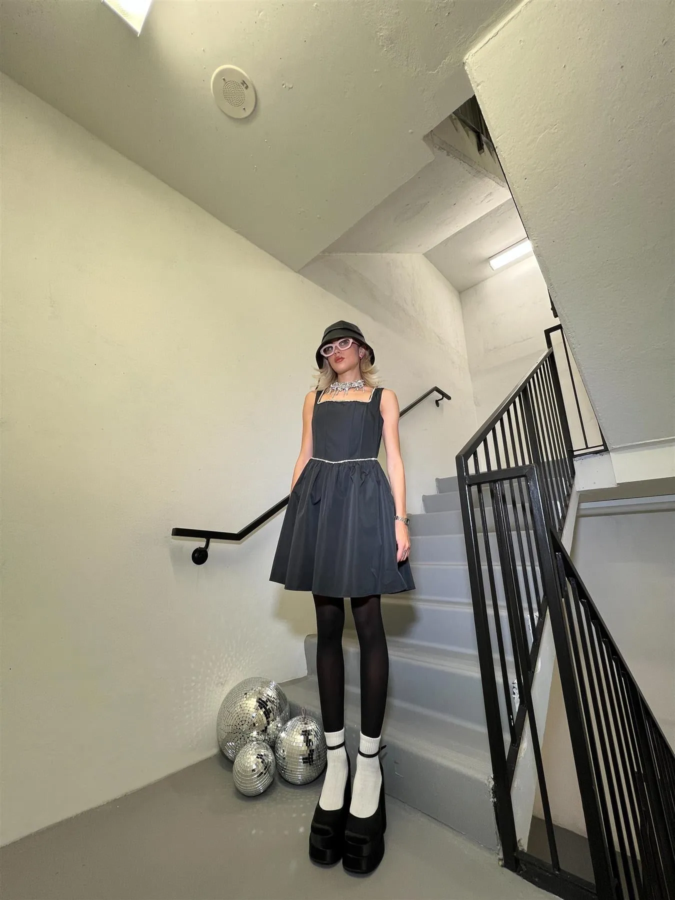 Back Corset Mini-dress sold by Glamorous