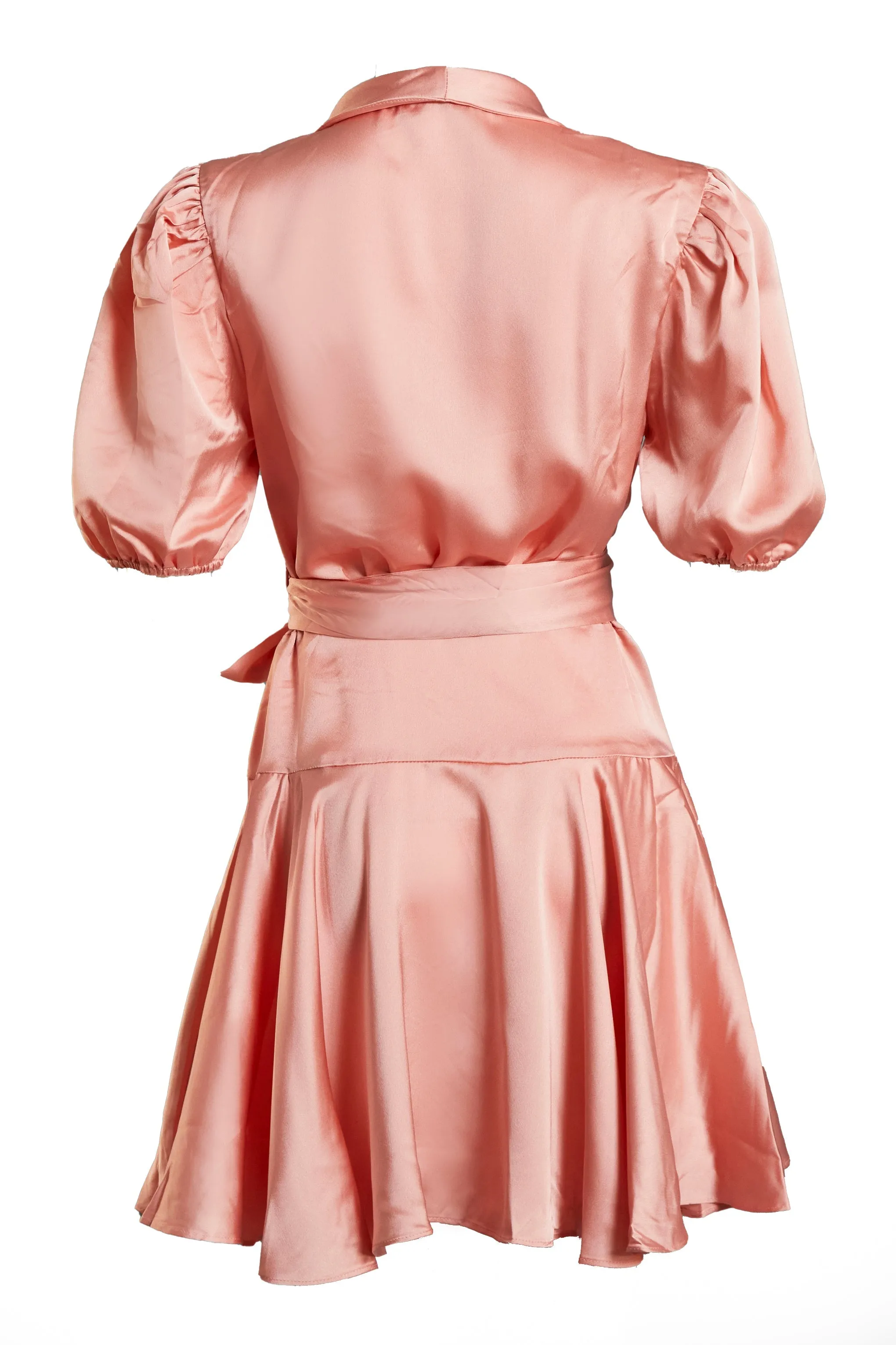 Glamorous Ruffle Wrap Mini Dress sold by Glamorous product image thumbnail 5