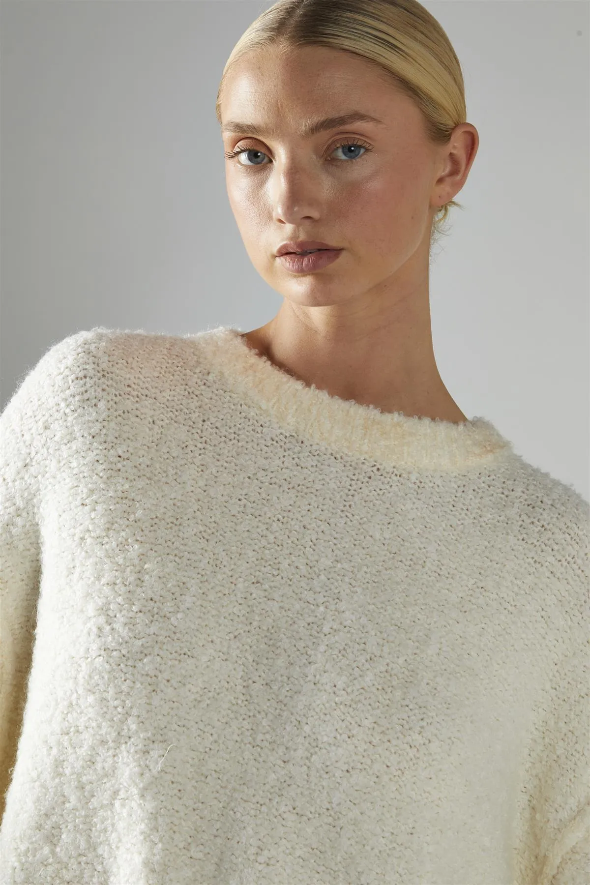 Cream Oversized-Jumper sold by Glamorous product image thumbnail 5