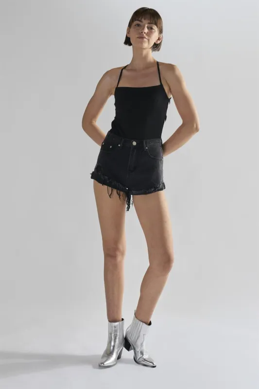 Black Tie Back Bodysuit sold by Glamorous