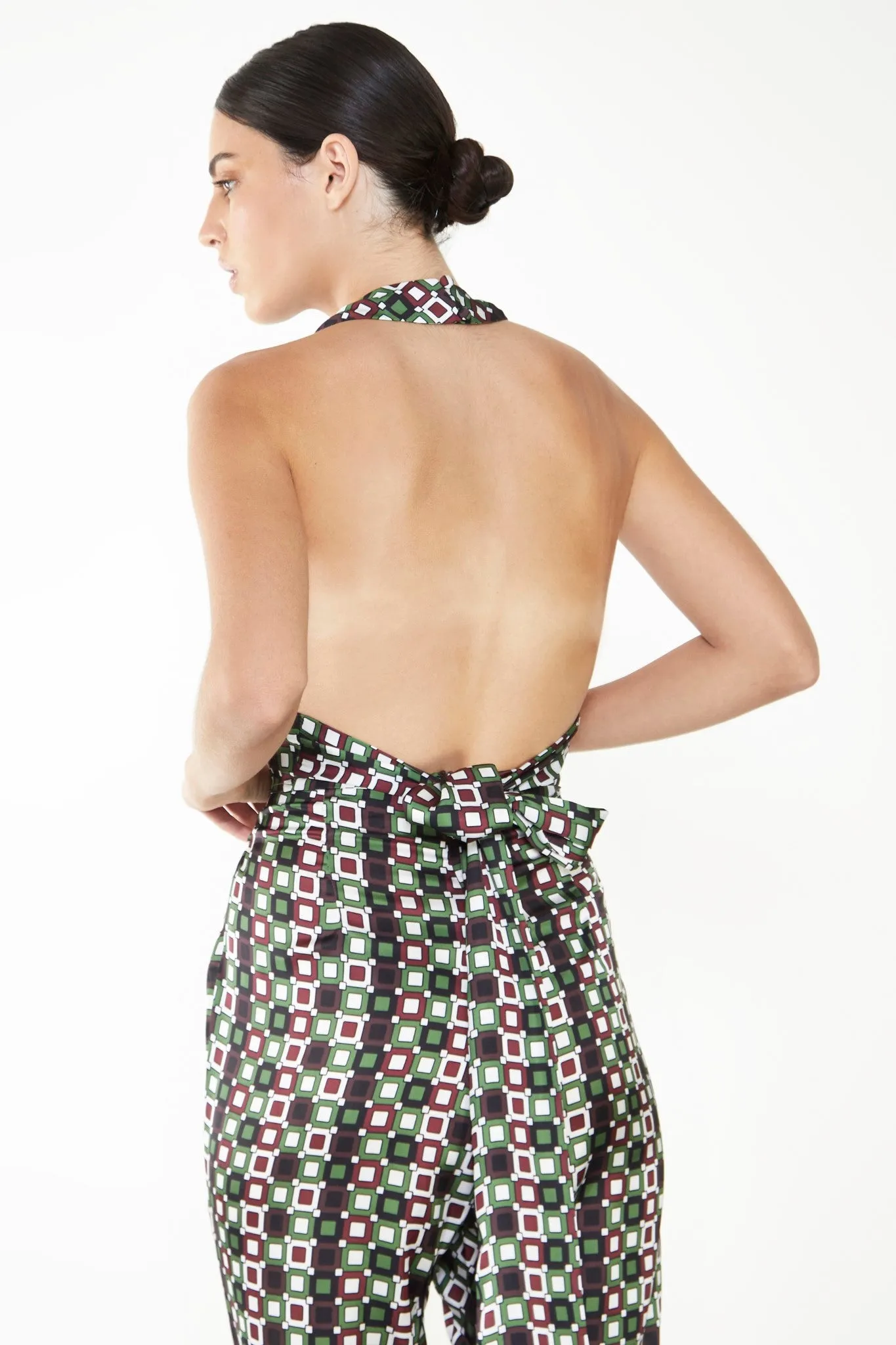 Glamorous Care Geometric Print Halter Neck Top sold by Glamorous product image thumbnail 2