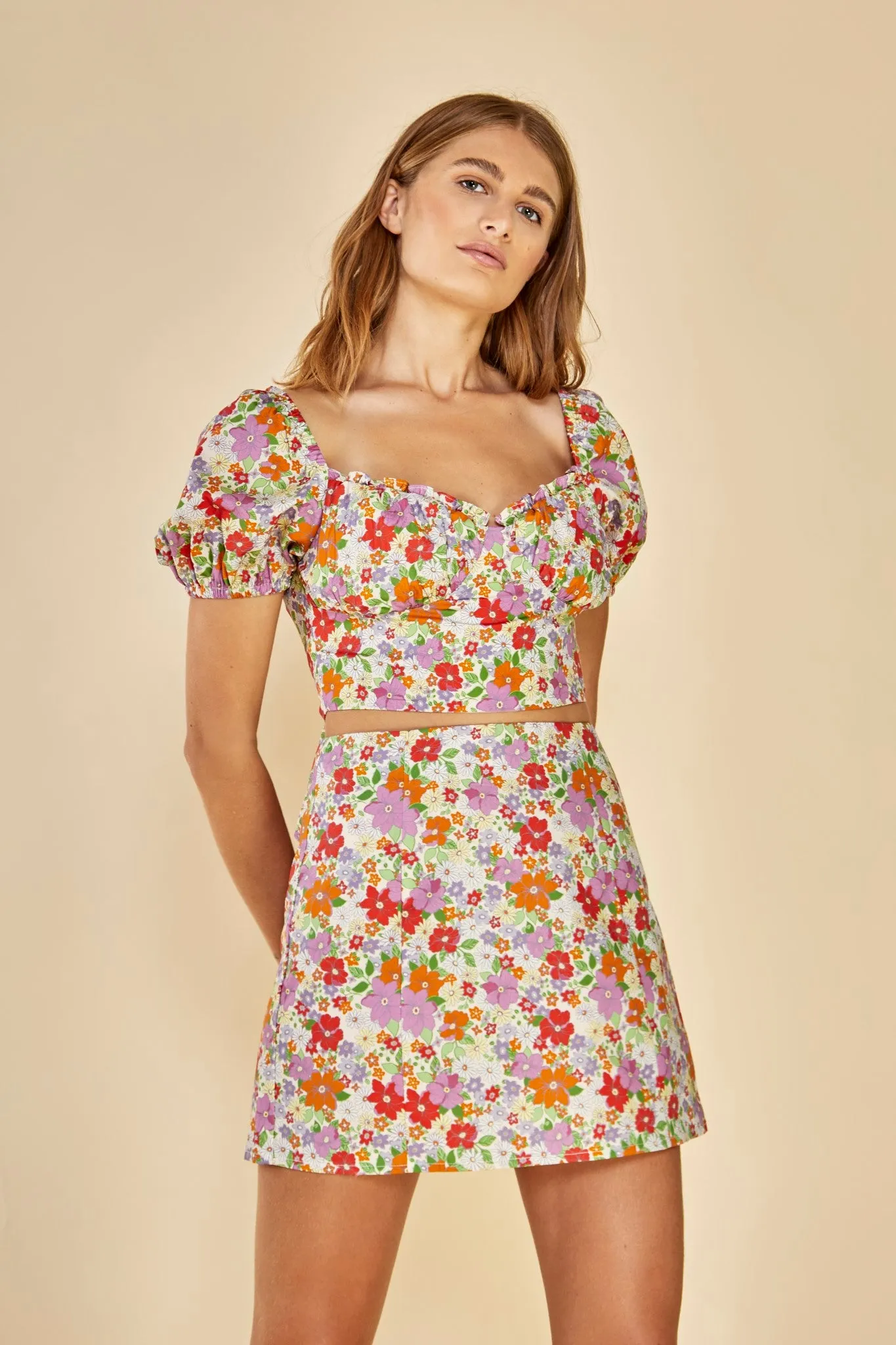 Glamorous Care Mini Skirt sold by Glamorous