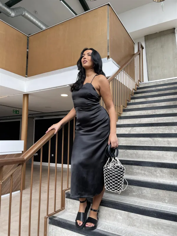 Square-Neck Maxi-Dress sold by Glamorous