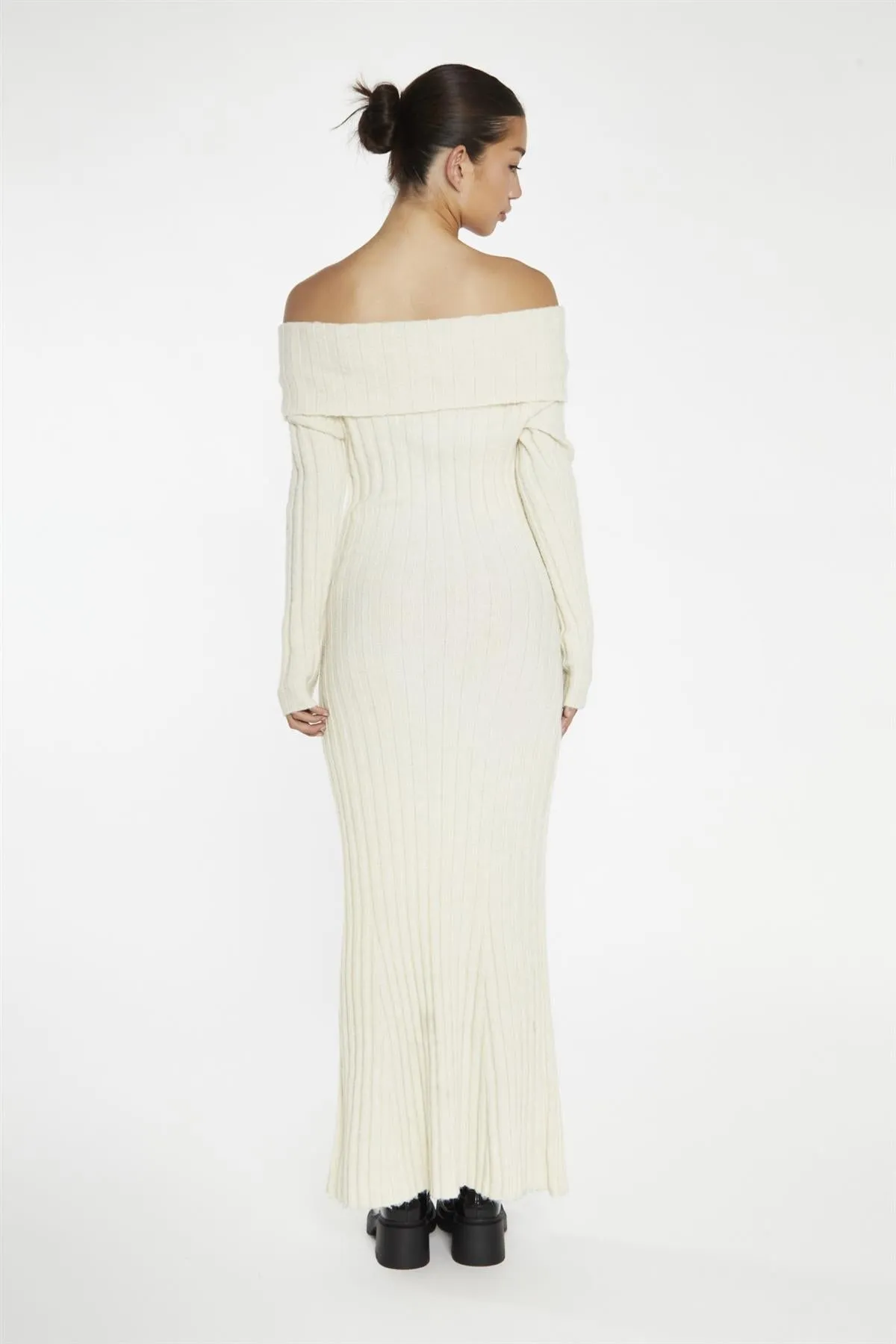 Cream Bardot Maxi-Dress sold by Glamorous product image thumbnail 2