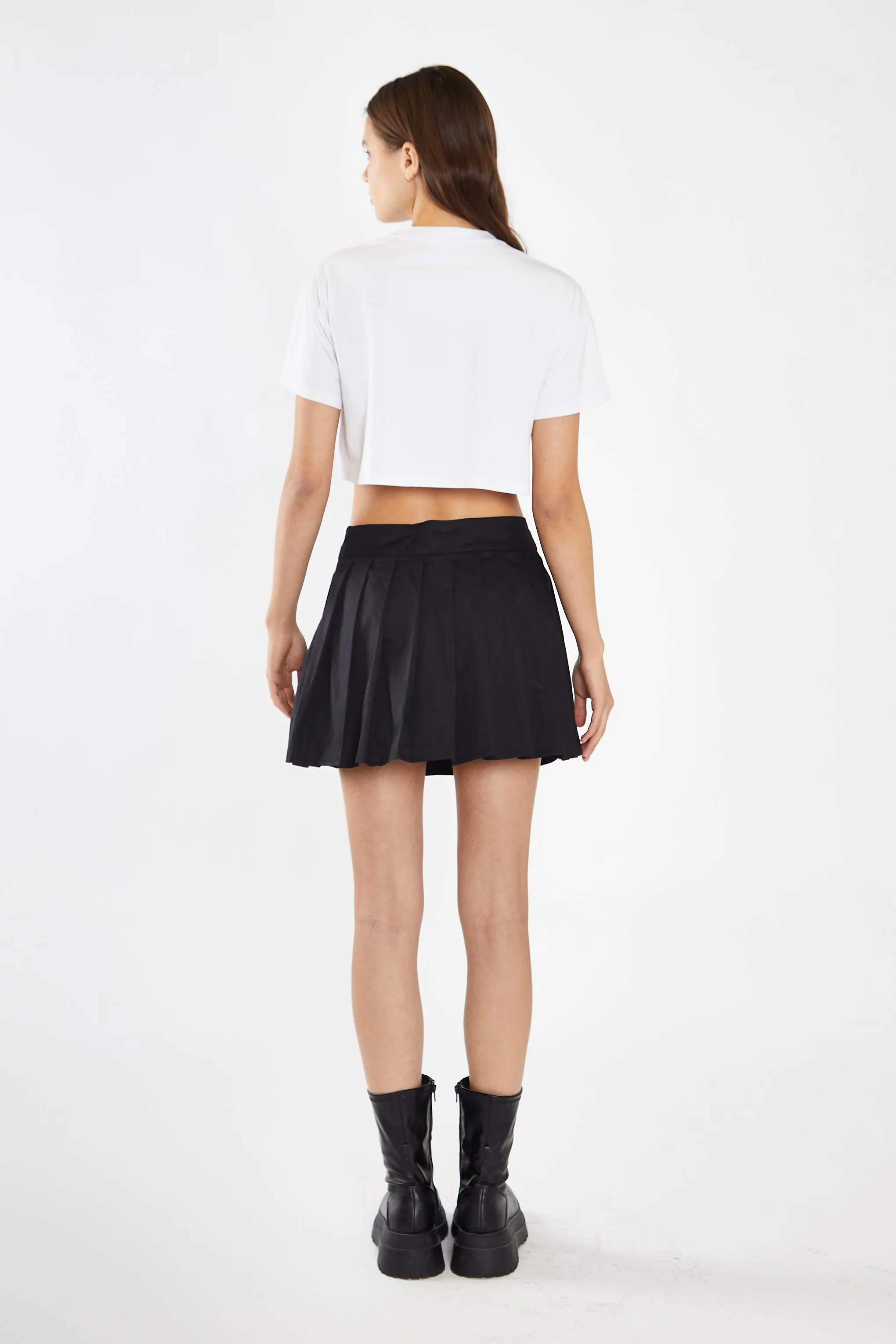White Embellished Heart Cut-Out Crop-Top sold by Glamorous product image thumbnail 2