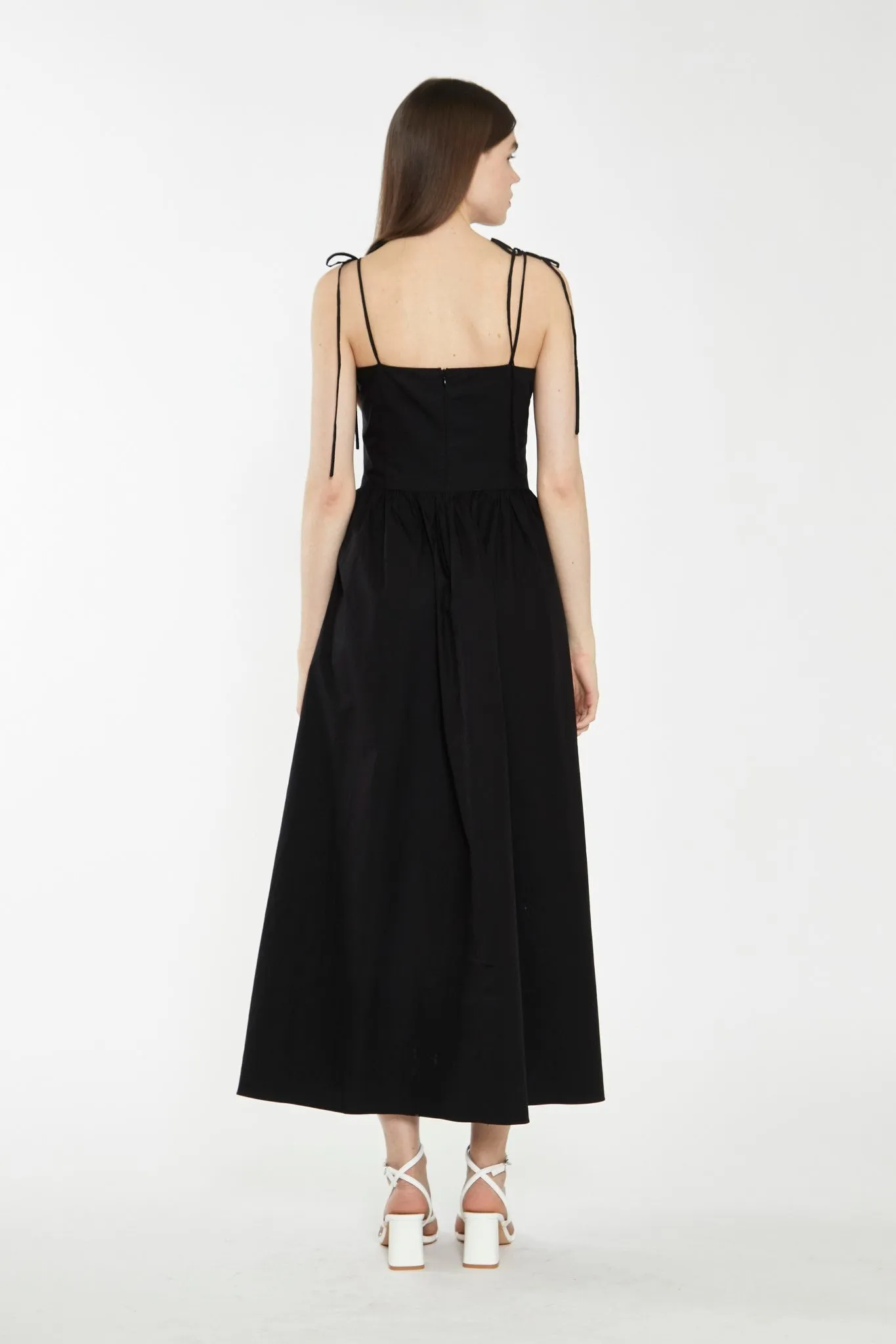 Black Lace-Up Bodice Maxi Dress sold by Glamorous product image thumbnail 2