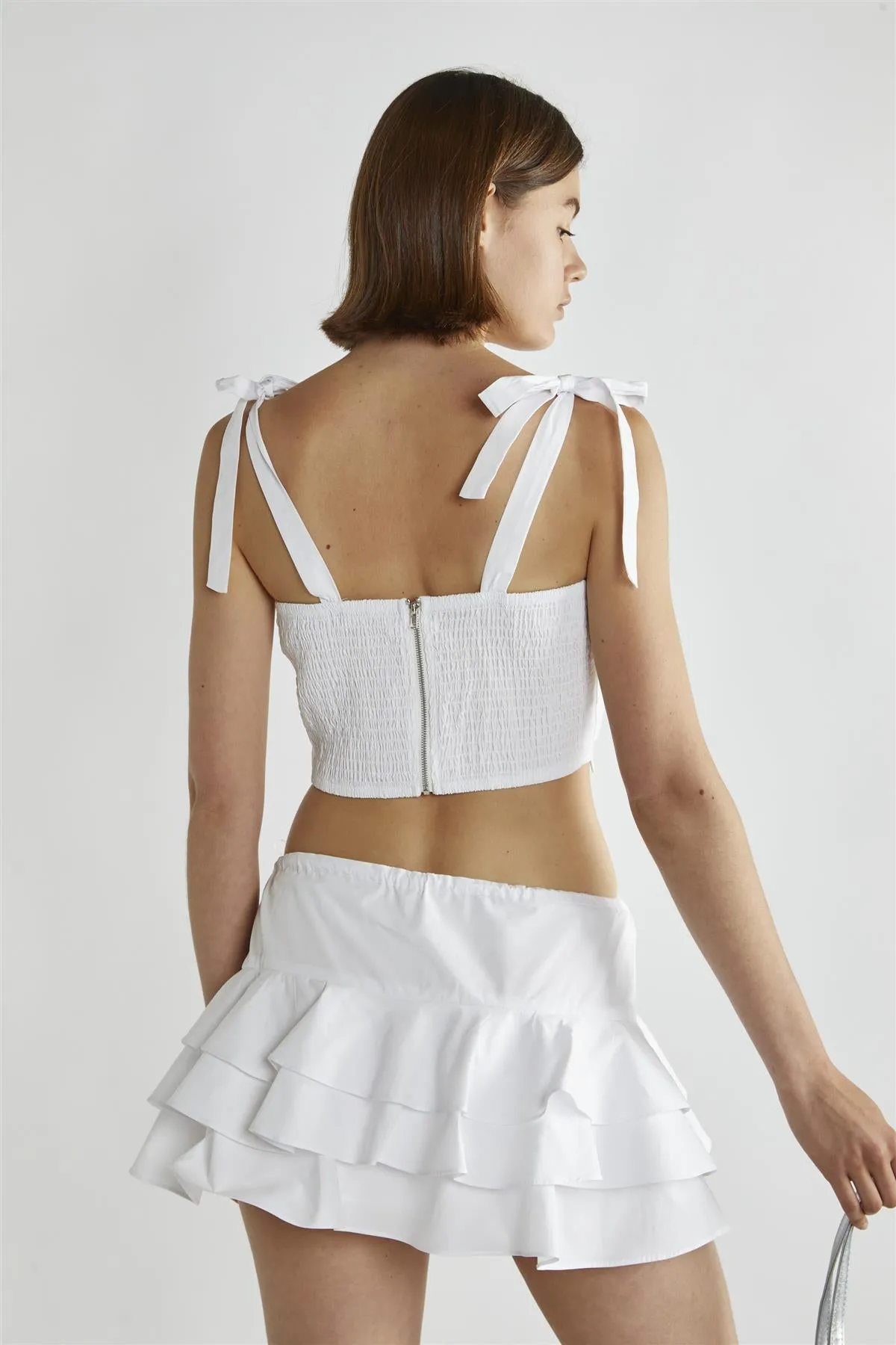White Tutu Mini-Skirt sold by Glamorous product image thumbnail 2