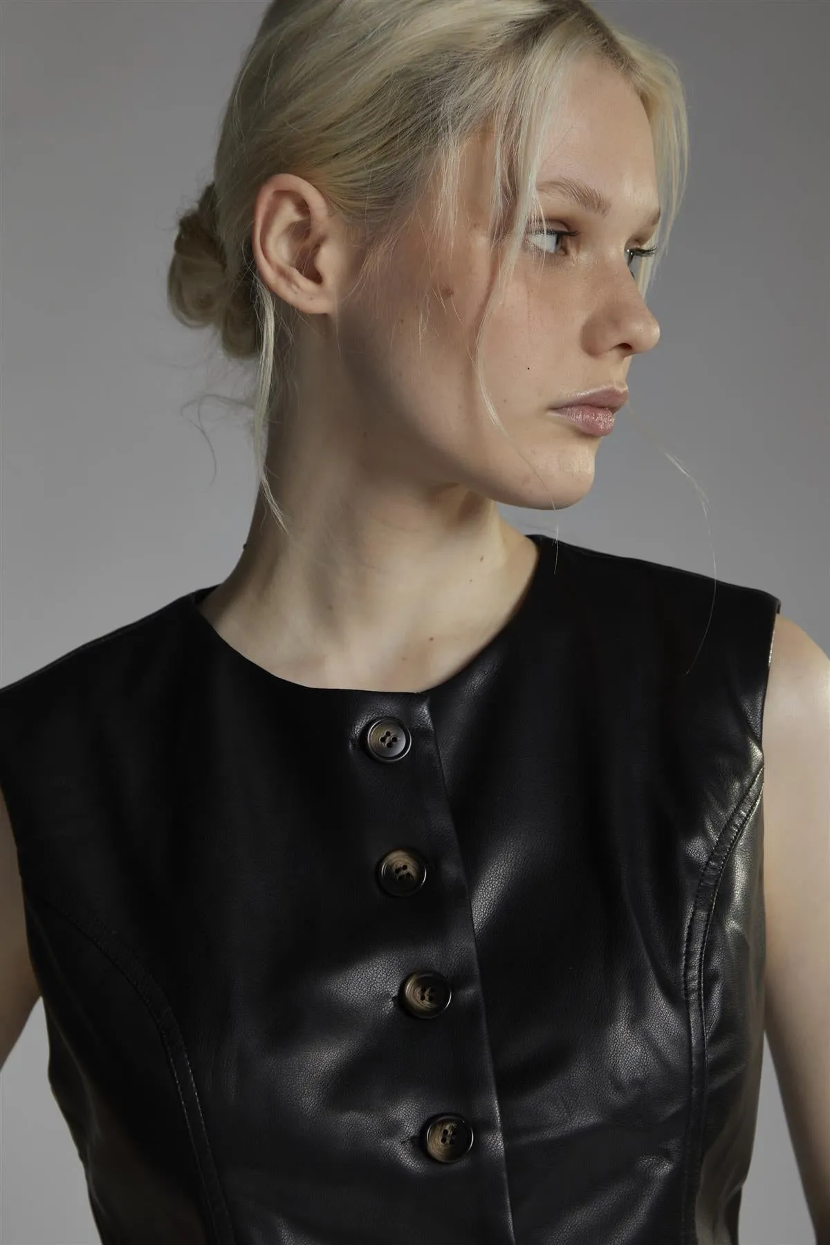 Tailored Waistcoat - Black sold by Glamorous product image thumbnail 3