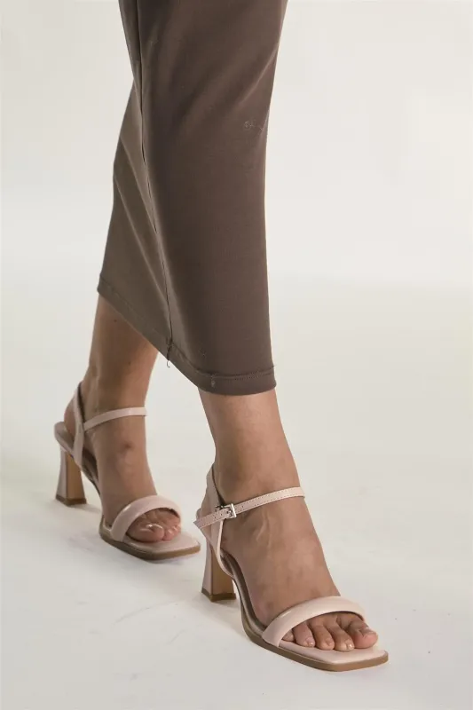 Cream Strappy Heels sold by Glamorous