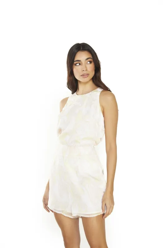Pastel-Swirl-Abstract High-Waisted Shorts made by Glamorous