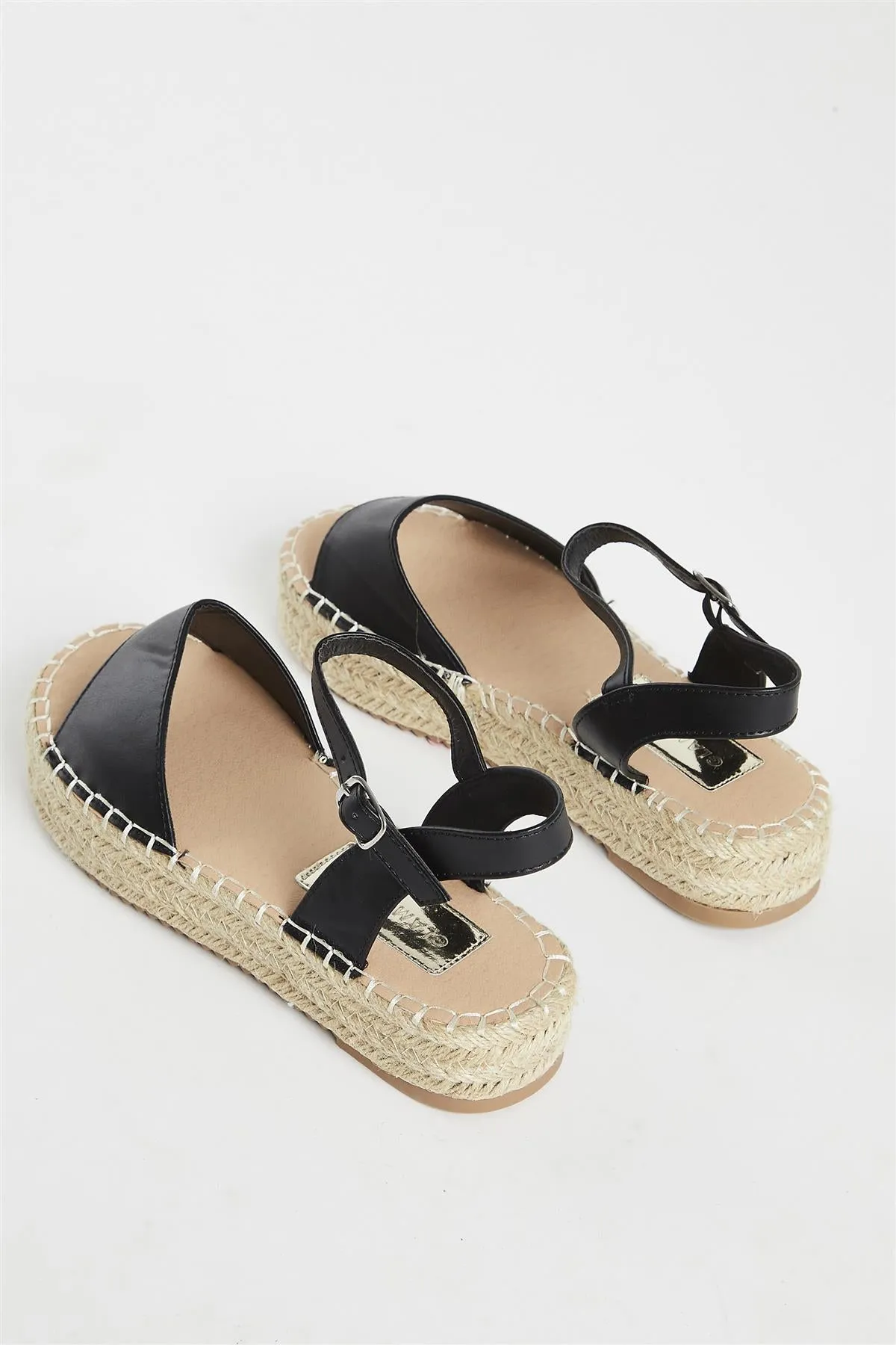 Black Open Toe Sandal sold by Glamorous product image thumbnail 2
