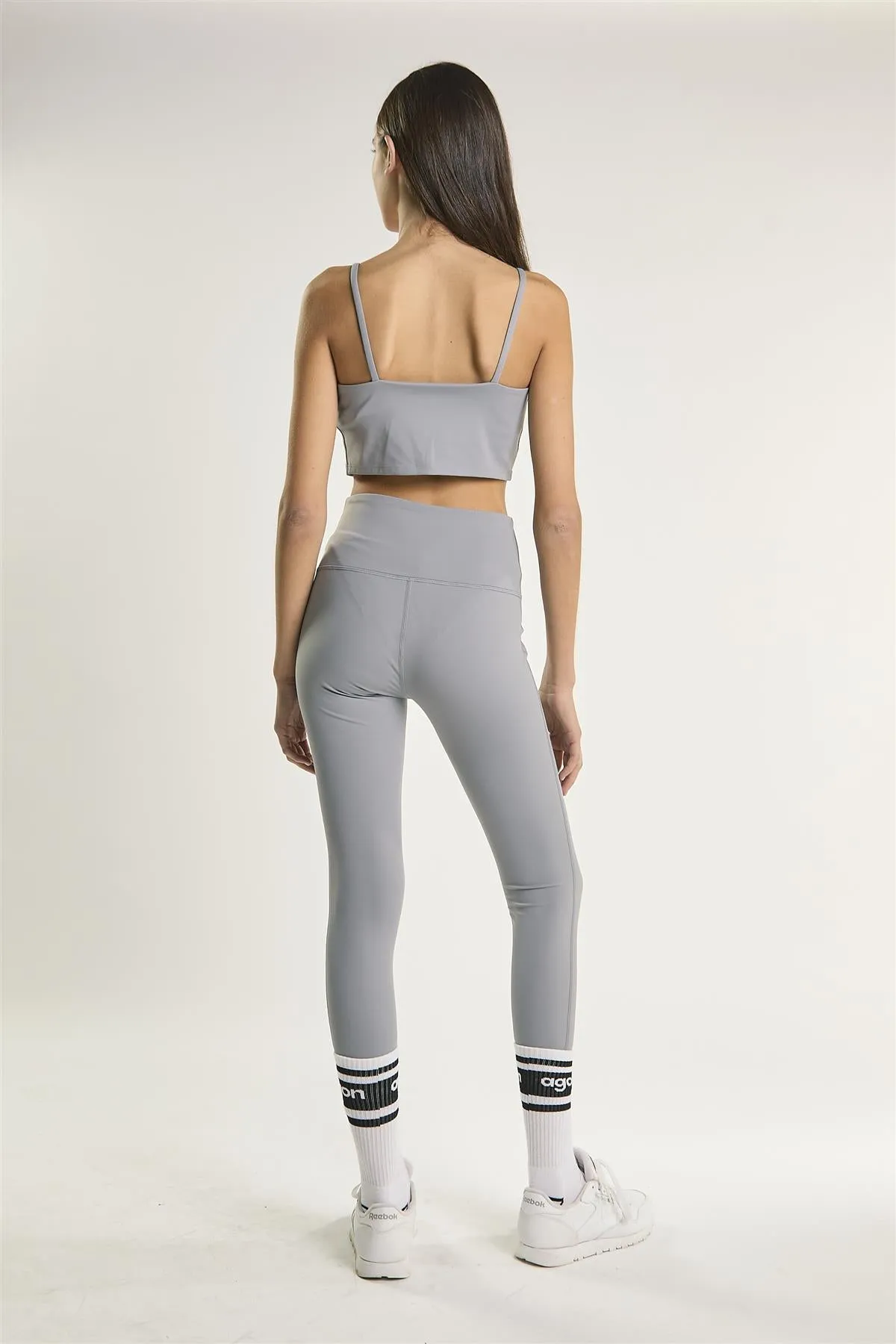 Light Grey Seamless-Full-Length Leggings sold by Glamorous product image thumbnail 2