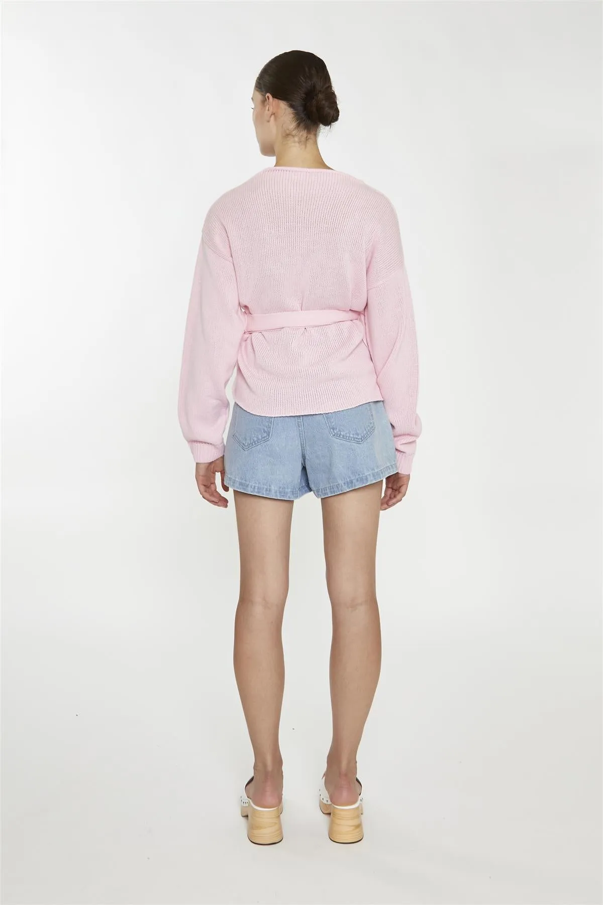 Pretty-Pink Wrap -Cardigan sold by Glamorous product image thumbnail 2