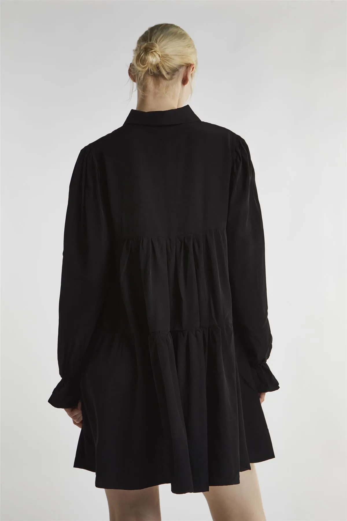 Black Collared Mini-Dress sold by Glamorous product image thumbnail 2