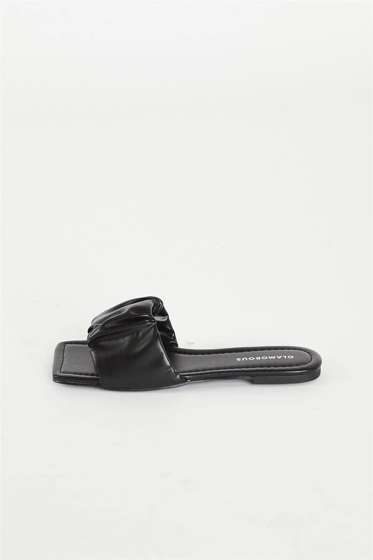 Glamorous Black Ruched Sliders sold by Glamorous product image thumbnail 4