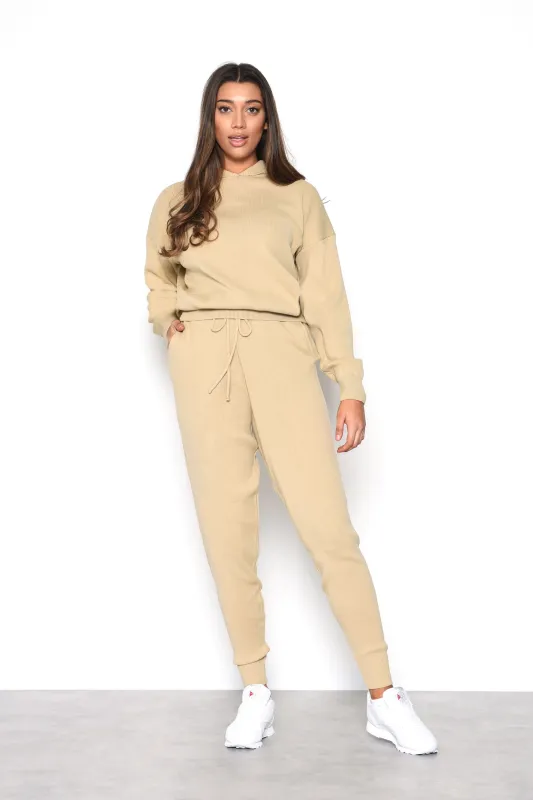 Glamorous Oatmeal Drawstring Joggers sold by Glamorous