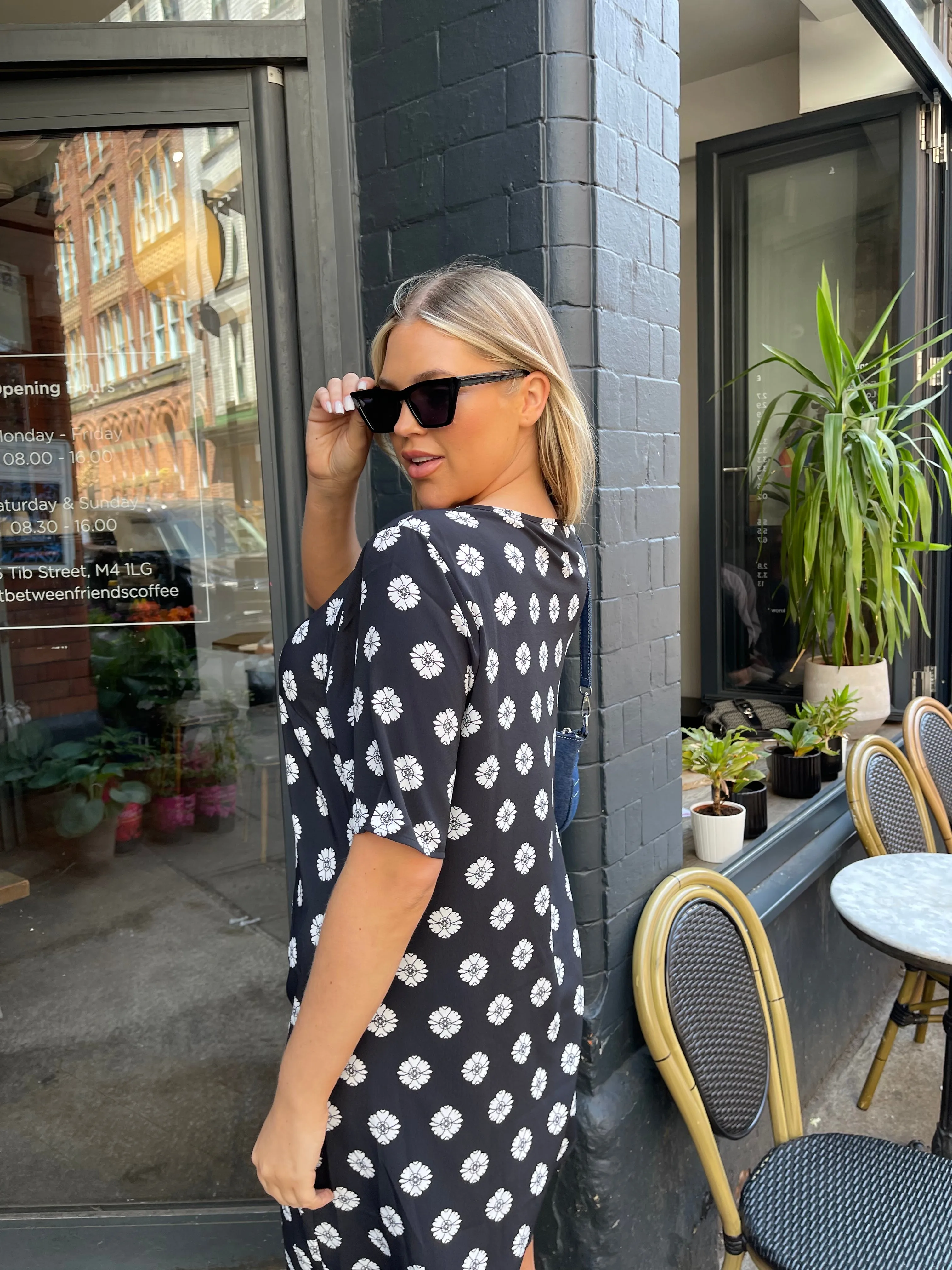 Mono-Daisy T-Shirt Mini-Dress sold by Glamorous product image thumbnail 2