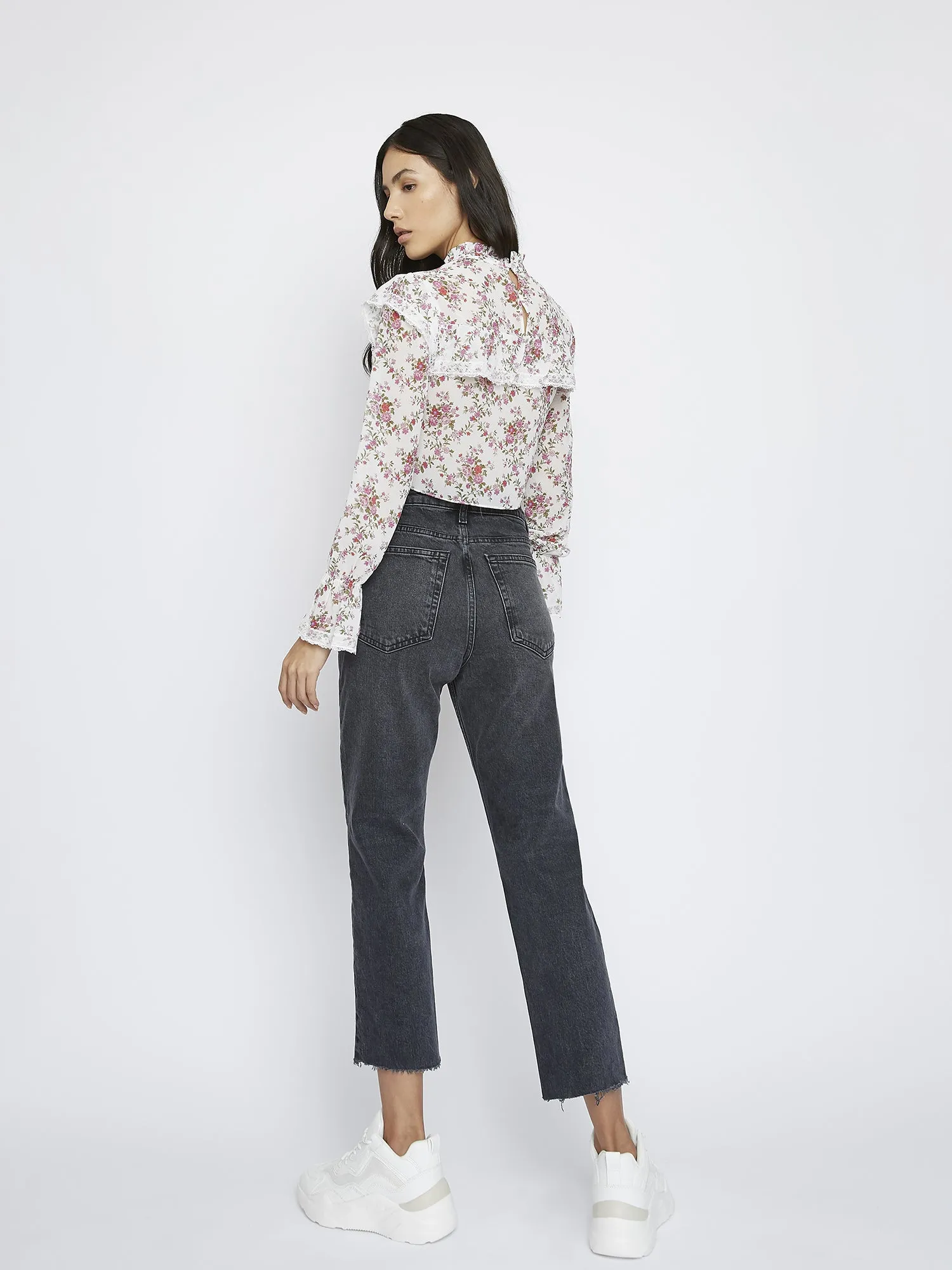 Glamorous Romantic Floral Chiffon Top sold by Glamorous product image thumbnail 3